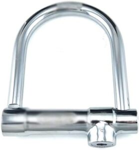 dulasp bike lock heavy lock warehouse waterproof keyed high security with3 keys for road bikes, motorcycle, shop doors u lock