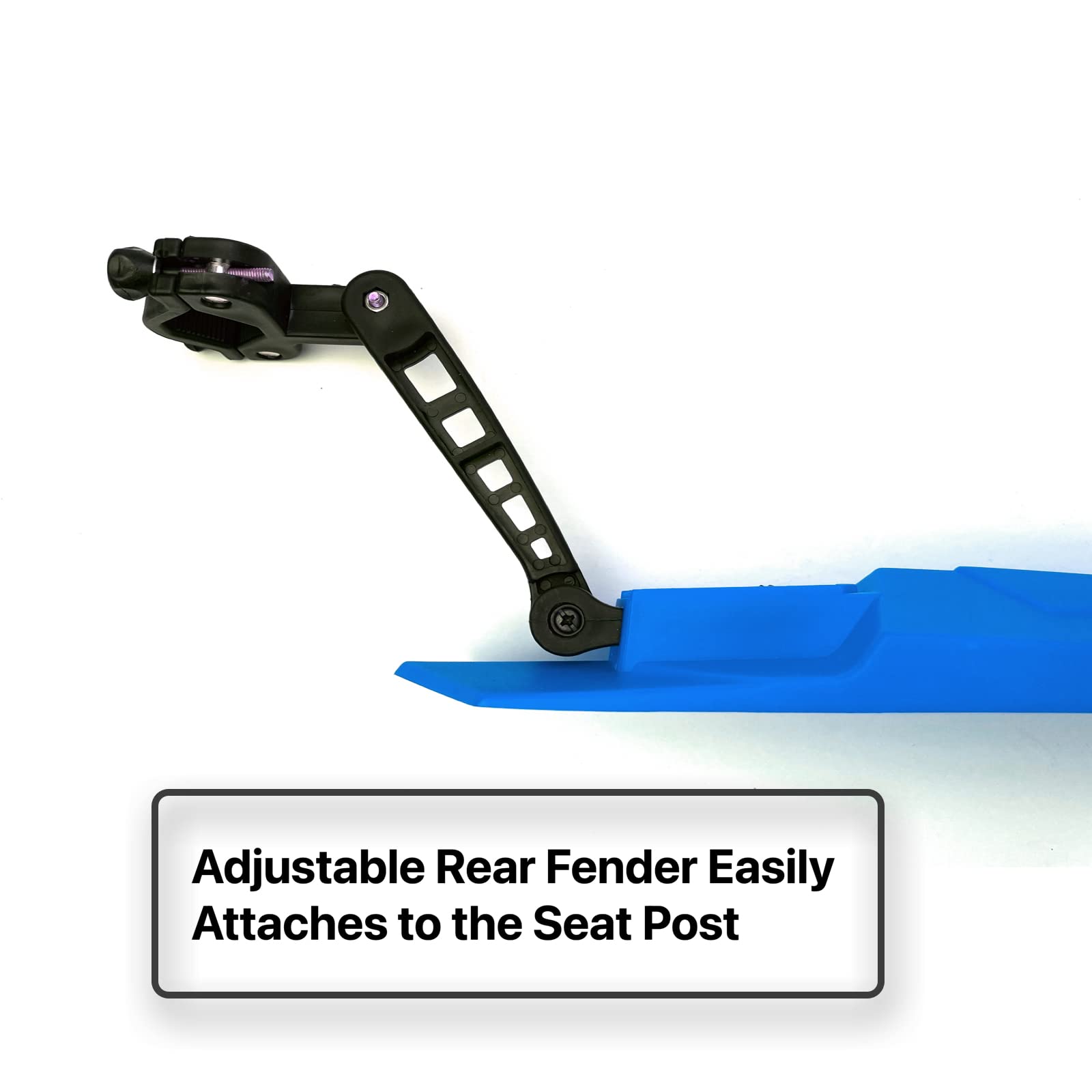 RNX Blue Mountain Bike Mud Guard Set Front and Rear Fenders, Wide, Universal, Adjustable