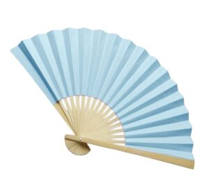 chinese fan traditional chinese fans hand held fans paper bamboo folding fans for church wedding decor fan japanese fan (color : onecolor, size : 23cm)