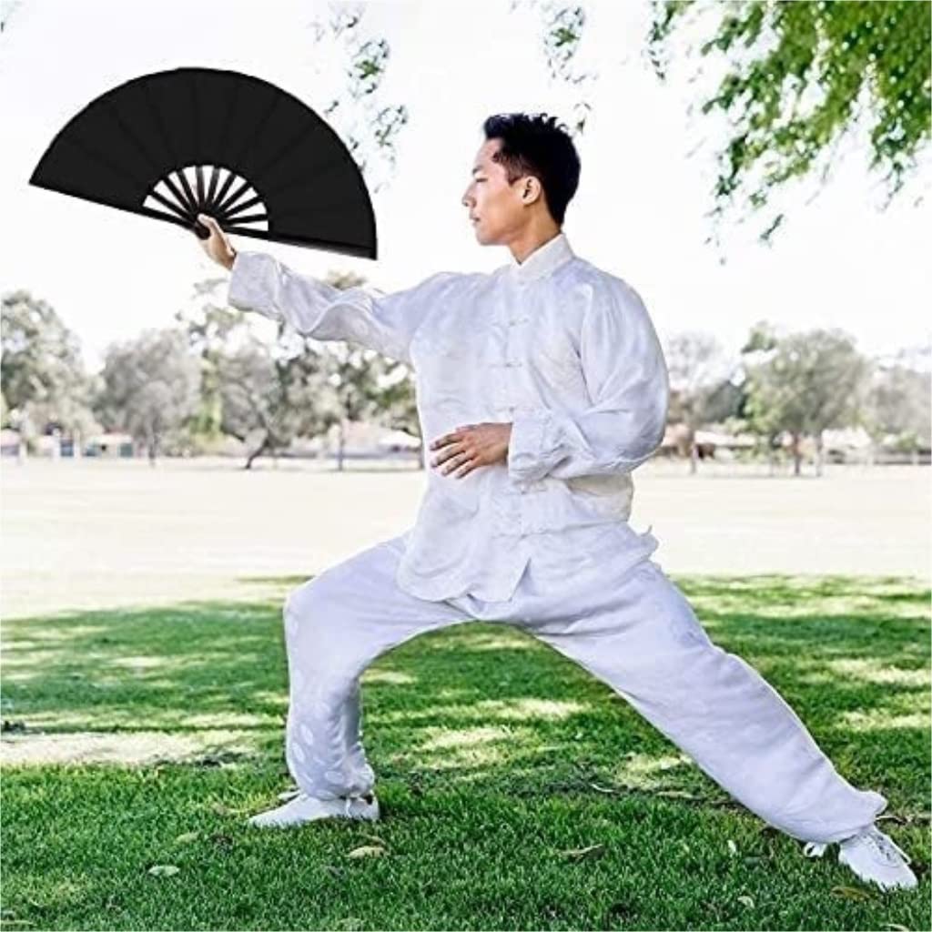 ZAEGO Chinese Fan 4 Packs Chinese Tai Chi Folding Fan, Men And Women, Performance, Dance, Decoration Fan Japanese Fan