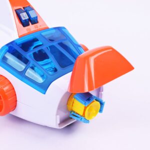 ASTRO VENTURE Space Shuttle Toy, Mars Mission Spaceship for Kids with Lights and Sound, Astronaut Figure, Capsula and Accessories, Fun Space Gift Toys for Any Mission & Adventure