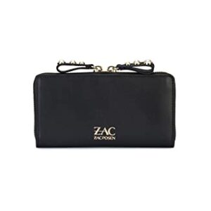 ZAC Zac Posen Eartha Zipped Wallet-Pearl Lady, Black