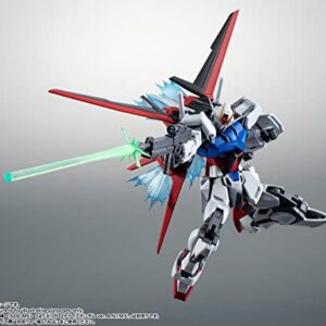 TAMASHII NATIONS - Mobile Suit Gundam SEED - AQM/E-X01 Aile Striker & Option Parts Set, Bandai Spirits The Robot Spirits