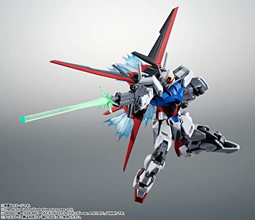 TAMASHII NATIONS - Mobile Suit Gundam SEED - AQM/E-X01 Aile Striker & Option Parts Set, Bandai Spirits The Robot Spirits