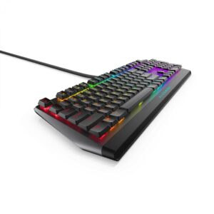 Best Notebooks New Genuine Mechanical Low-Profile RGB Keyboard AW510K with AW610M Wired/Wireless Gaming Mouse for Aurora R11 R10 Area 51m R2 M17 R3 Plus Notebook Pen Light Dark Side of The Moon