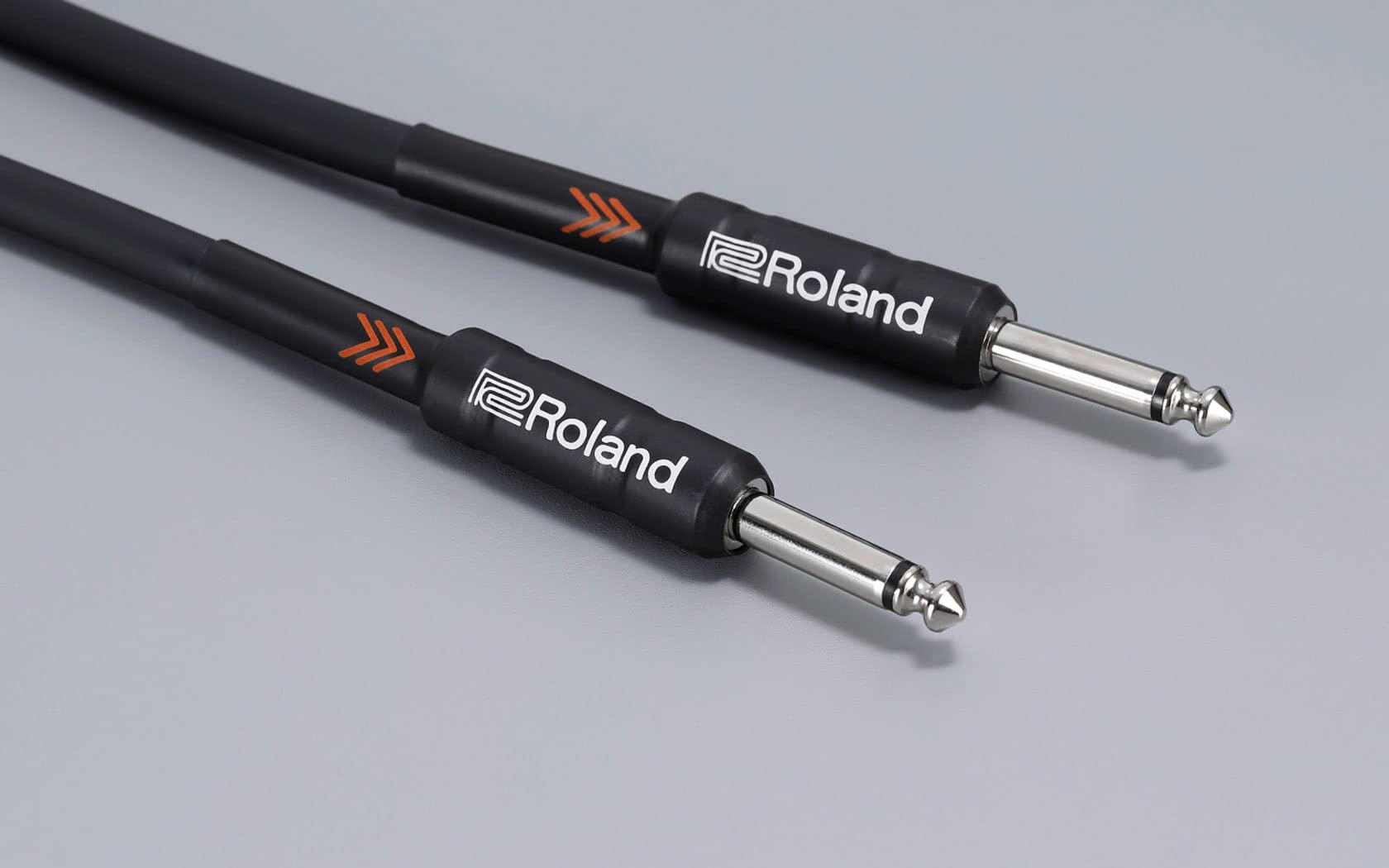 Roland 20-Foot Instrument Cable, Straight-Straight, Black Series - 1 Pack Bundle with Picks