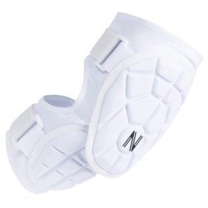 NURIBASE Baseball Batters Elbow Guard for Youth, Adult - Softball Elbow Guard for Youth, Adult - Elbow Guard for Baseball, Softball - White S/M