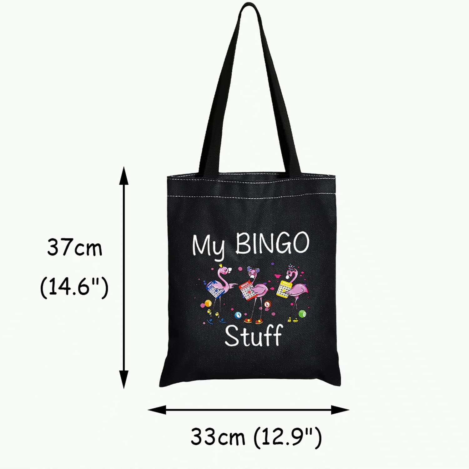 JXGZSO Funny Bingo Lover Gift Gambling Gift My Bingo Stuff Lucky Bingo Shoulder Bag Bingo Money Pouch Bag Bingo Player Gift (My Bingo Stuff Shoulder Bag black)