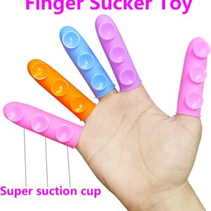 Fidget Toys,5PCS Squid Sucker Toys Finger Sucker Toys for Kids and Adults Anxiety Relief ADHD Autism Decompression Christmas Stuffing Gift Classroom Gift