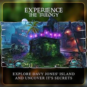 Legacy Games Amazing Hidden Object Games for PC: Nightmares from the Deep (3 Game Pack) - PC DVD with Digital Download Codes