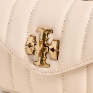 Tory Burch Women's Kira Mini Camera Bag, Brie, Off White, One Size