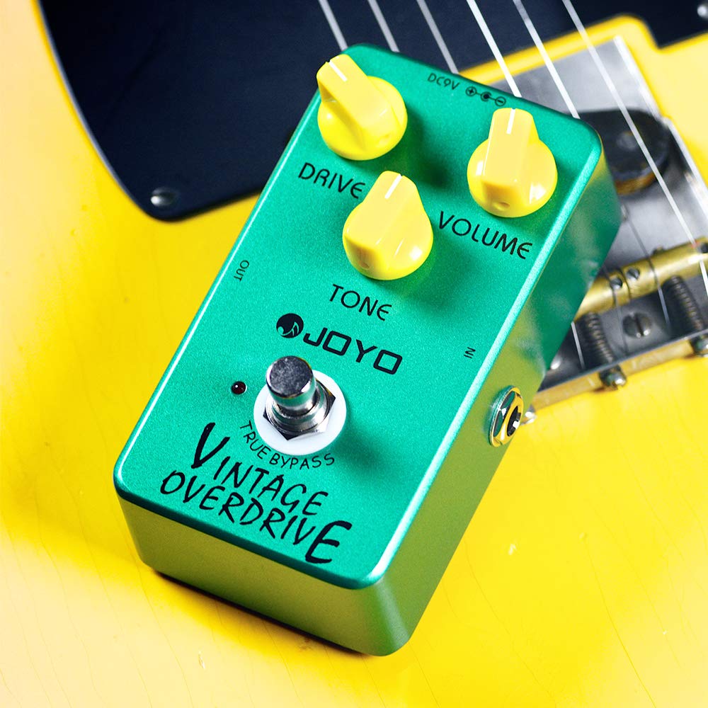 JOYO JF-01 Vintage Overdrive Pedal Bundle with JP-06 Noise Blocker Pedal Power Supply