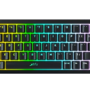 Xtrfy K5 Compact Gaming Keyboard RGB Wired US Layout (Black)