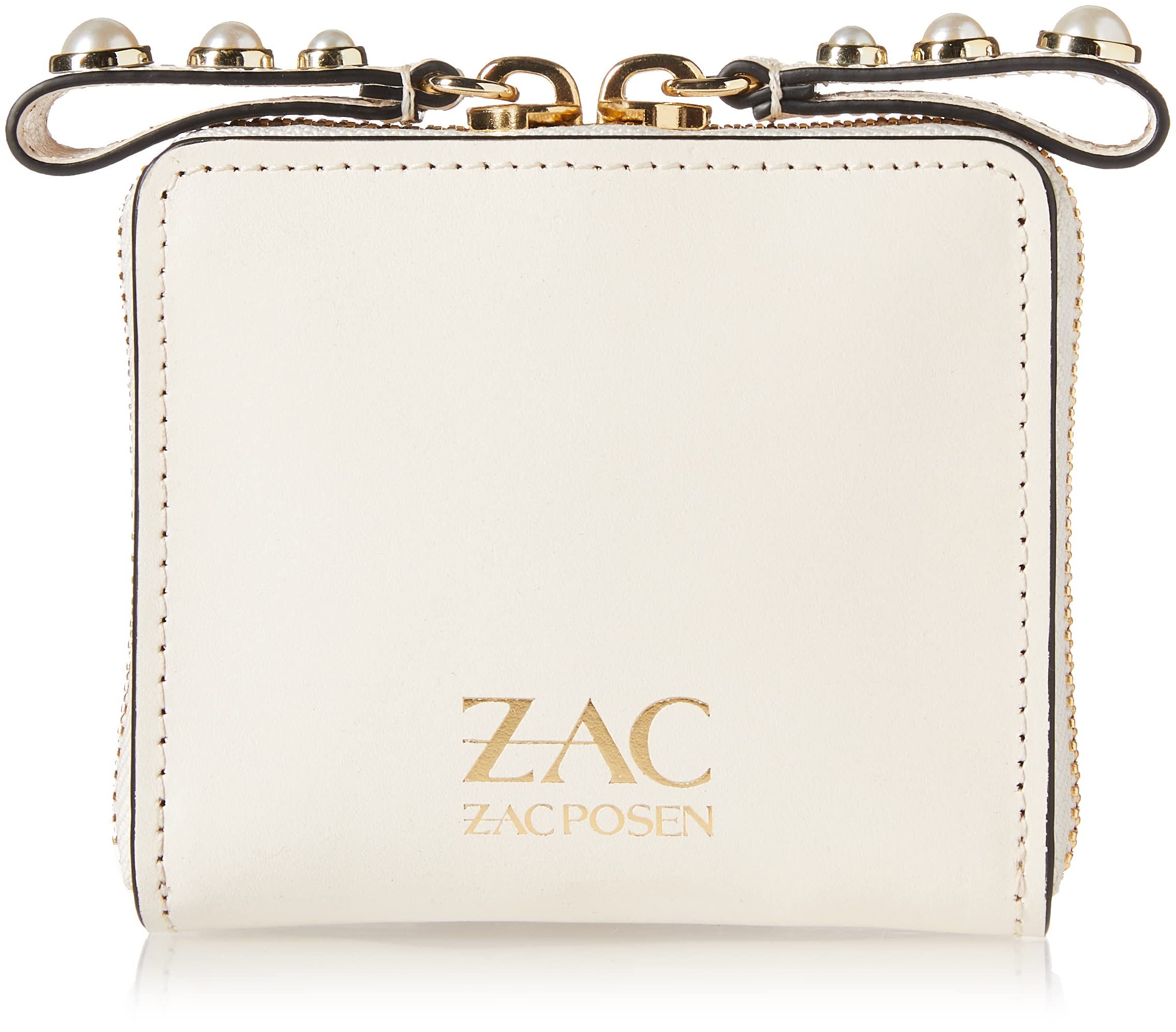 ZAC Zac Posen Eartha Zipped Small Wallet-Pearl Lady, Rose Quartz