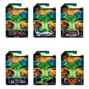 hot wheels 2020 halloween complete set of 6 diecast vehicles