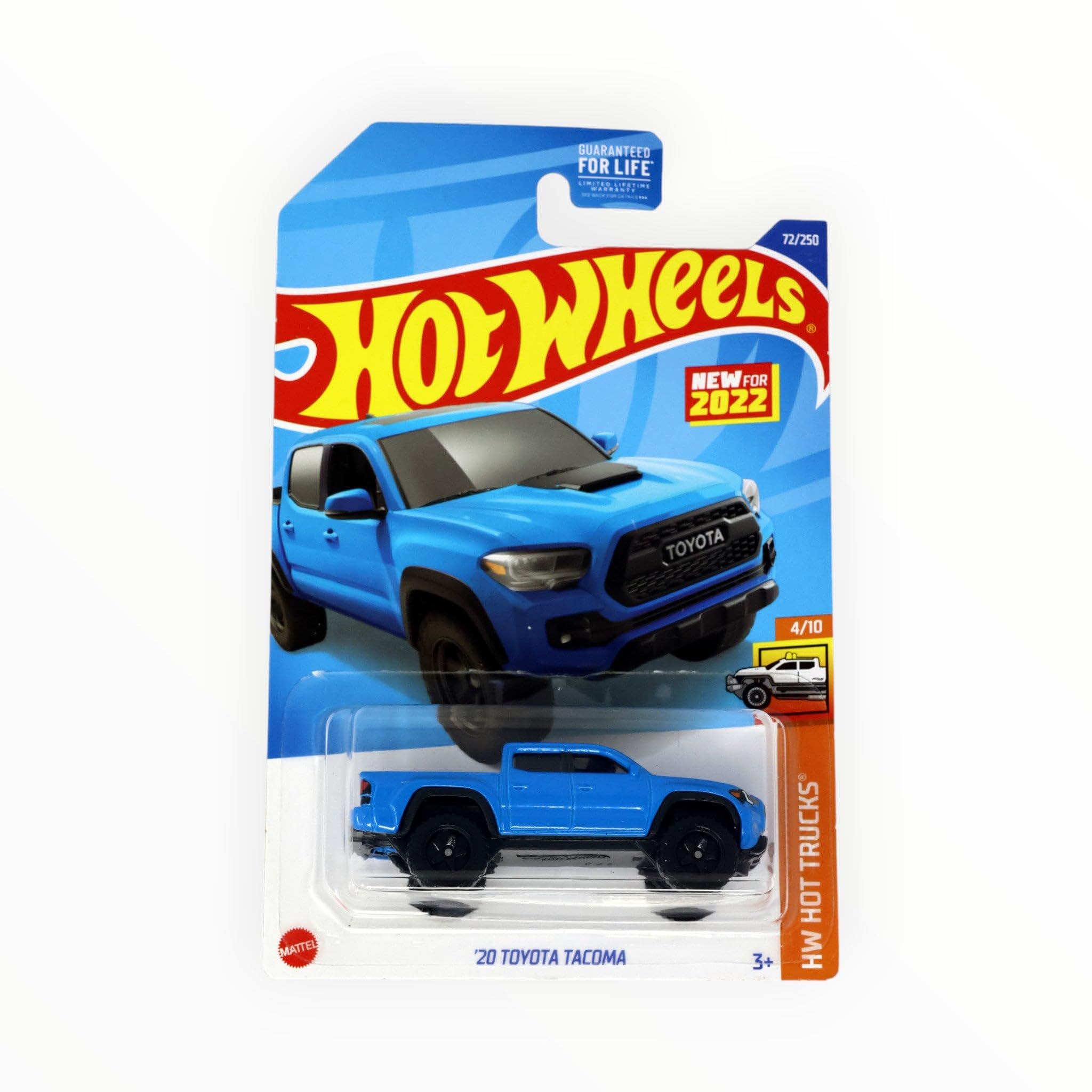 Hot Wheels '20 Toyota Tacoma, Hot Trucks 4/10 [Blue]