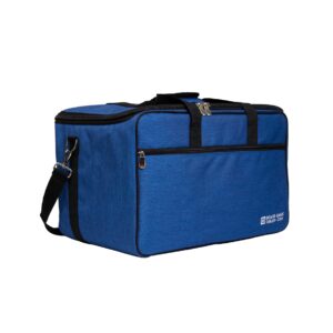 Board Game Bag - [Backpack/Shoulder Strap/Luggage Slip] - Padded Board Game Carrier (Royal Blue)