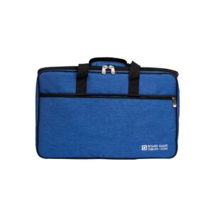 Board Game Bag - [Backpack/Shoulder Strap/Luggage Slip] - Padded Board Game Carrier (Royal Blue)