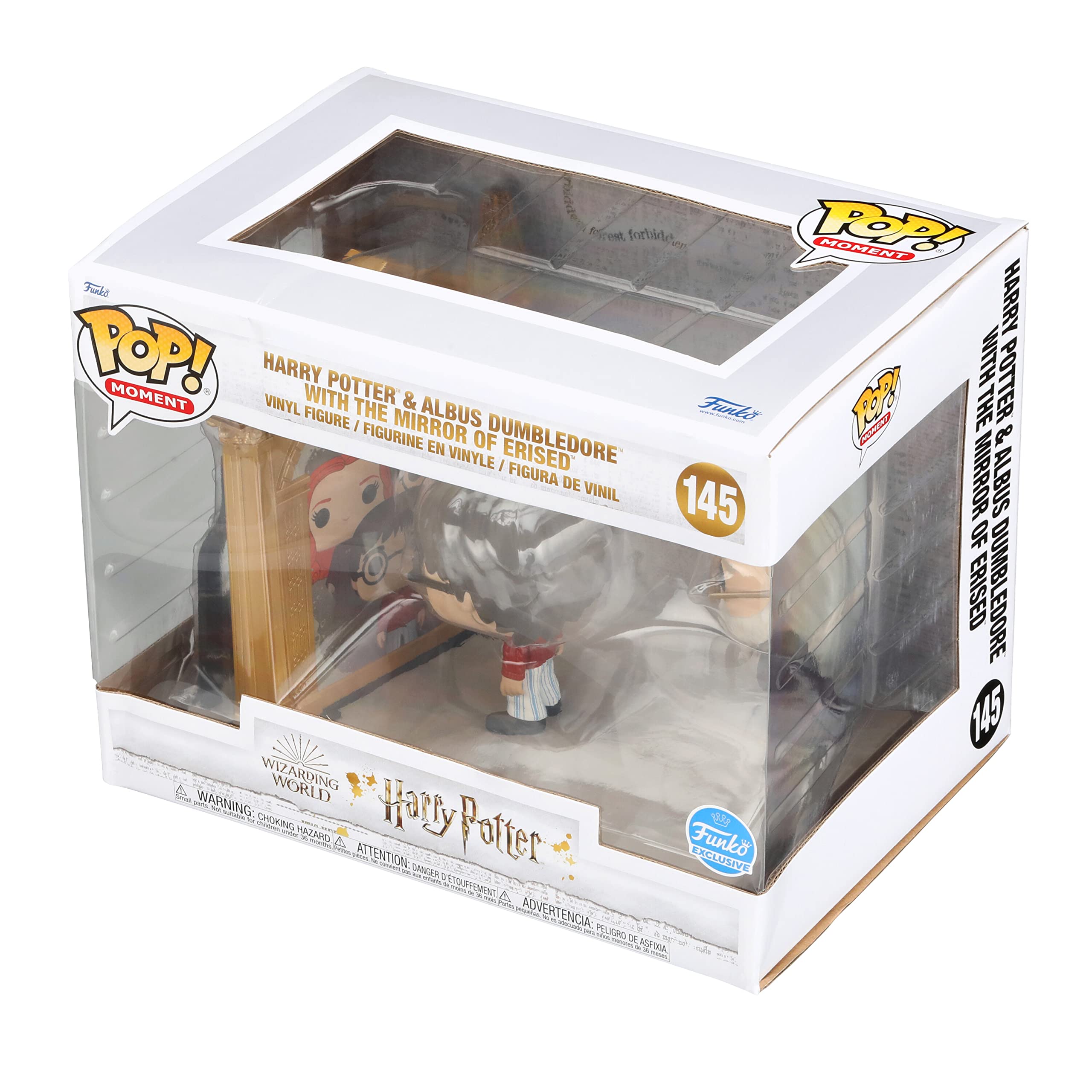 Funko: POP! Moment Harry Potter and Albus Dumbledore with The Mirror Erised, Grow Your Wizarding World Collection Today, Vinyl Collectible, Amazon Exclusive