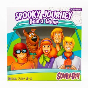 AQUARIUS Scooby-Doo Journey Board Game - Fun for Kids & Adults - Officially Licensed Scooby-Doo Merchandise & Collectibles (97018), Blue, White, Orange, for 96 months