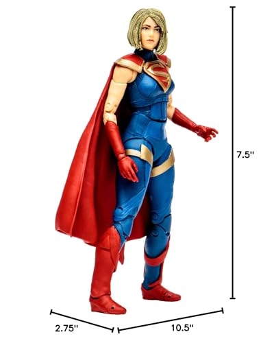 McFarlane DC Direct - Injustice 2 - Page Punchers - 7" Supergirl Figure with Comic