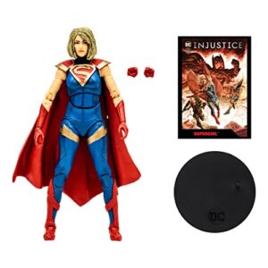 McFarlane DC Direct - Injustice 2 - Page Punchers - 7" Supergirl Figure with Comic