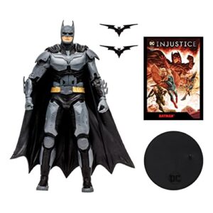 McFarlane Toys - DC Direct Gaming 7IN Figure with Comic - Injustice 2 WV1 - Batman