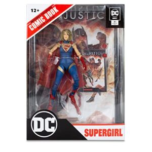 McFarlane DC Direct - Injustice 2 - Page Punchers - 7" Supergirl Figure with Comic