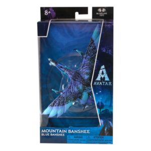 mcfarlane - avatar - world of pandora mountain banshee - a1 blue banshee