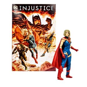 McFarlane DC Direct - Injustice 2 - Page Punchers - 7" Supergirl Figure with Comic