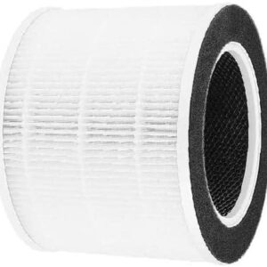 Nispira TD-1500 4-in-1 True HEPA Replacement Filters for Tredy Air Purifier TD-1500, 2 Pack