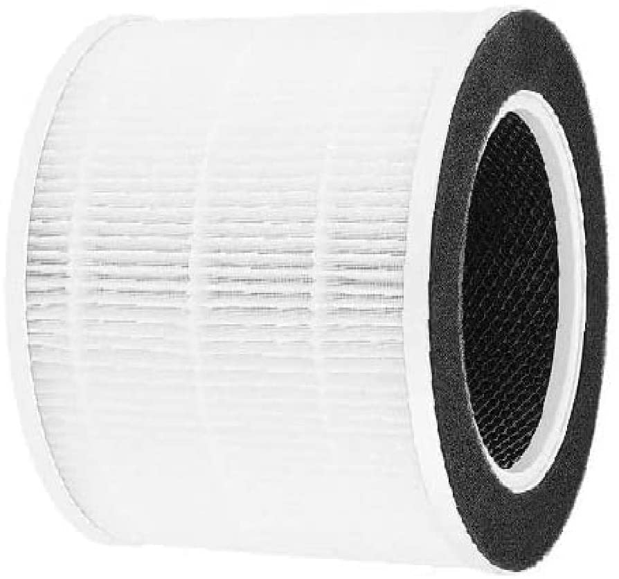 Nispira TD-1500 4-in-1 True HEPA Replacement Filters for Tredy Air Purifier TD-1500, 2 Pack