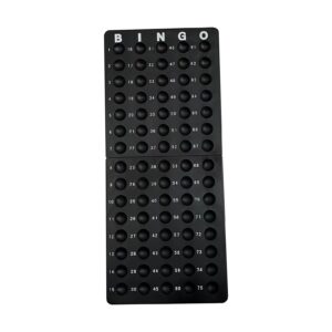 JUNWRROW Bingo Game Bingo Master Board for Small Bingo Balls