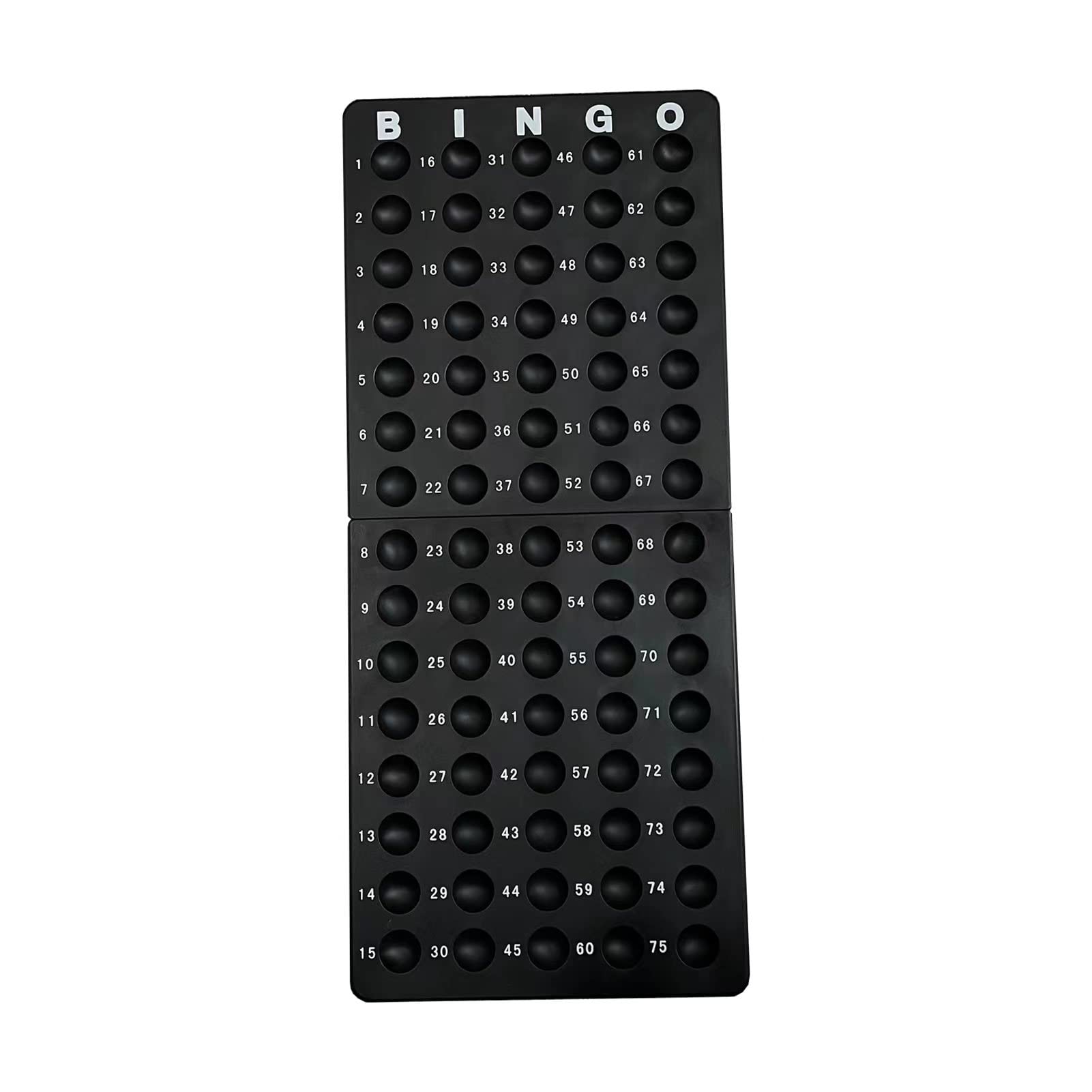 JUNWRROW Bingo Game Bingo Master Board for Small Bingo Balls