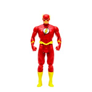 McFarlane Toys, DC Multiverse, 5-inch DC Rebirth Super Powers The Flash Action Figure with 5 Points of articulations, Collectible DC Retro 1980’s Super Powers Line Figure – Ages 12+