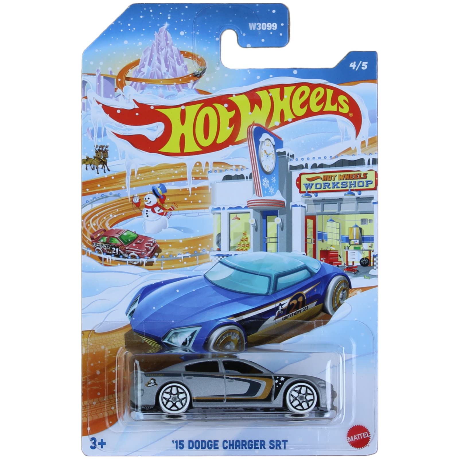 Hot Wheels 2021 Winter Holiday Complete Set of 5 Diecast Vehicles