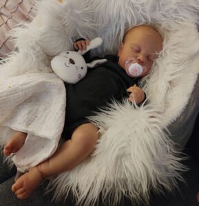 zero pam sleeping reborn baby doll boy 20 inch lifelike silicone toddler dolls realistic newborn doll eyes closed soft body visible veins handcrafted