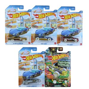 Hot Wheels 2021 Winter Holiday Complete Set of 5 Diecast Vehicles