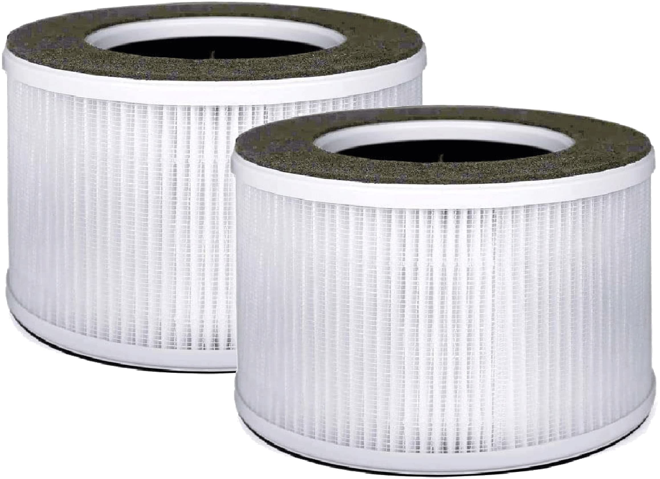 Nispira TD-1500 4-in-1 True HEPA Replacement Filters for Tredy Air Purifier TD-1500, 2 Pack