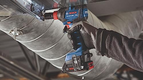 BOSCH GXL18V-901B25 18V 9-Tool Combo Kit 2-In-1 Bit/Socket Impact Driver, Hammer Drill/Driver, Recip Saw, Circ Saw, Oscillating Tool, Angle Grinder, Vacuum, Worklight, (2) CORE18V 4 Ah Batteries