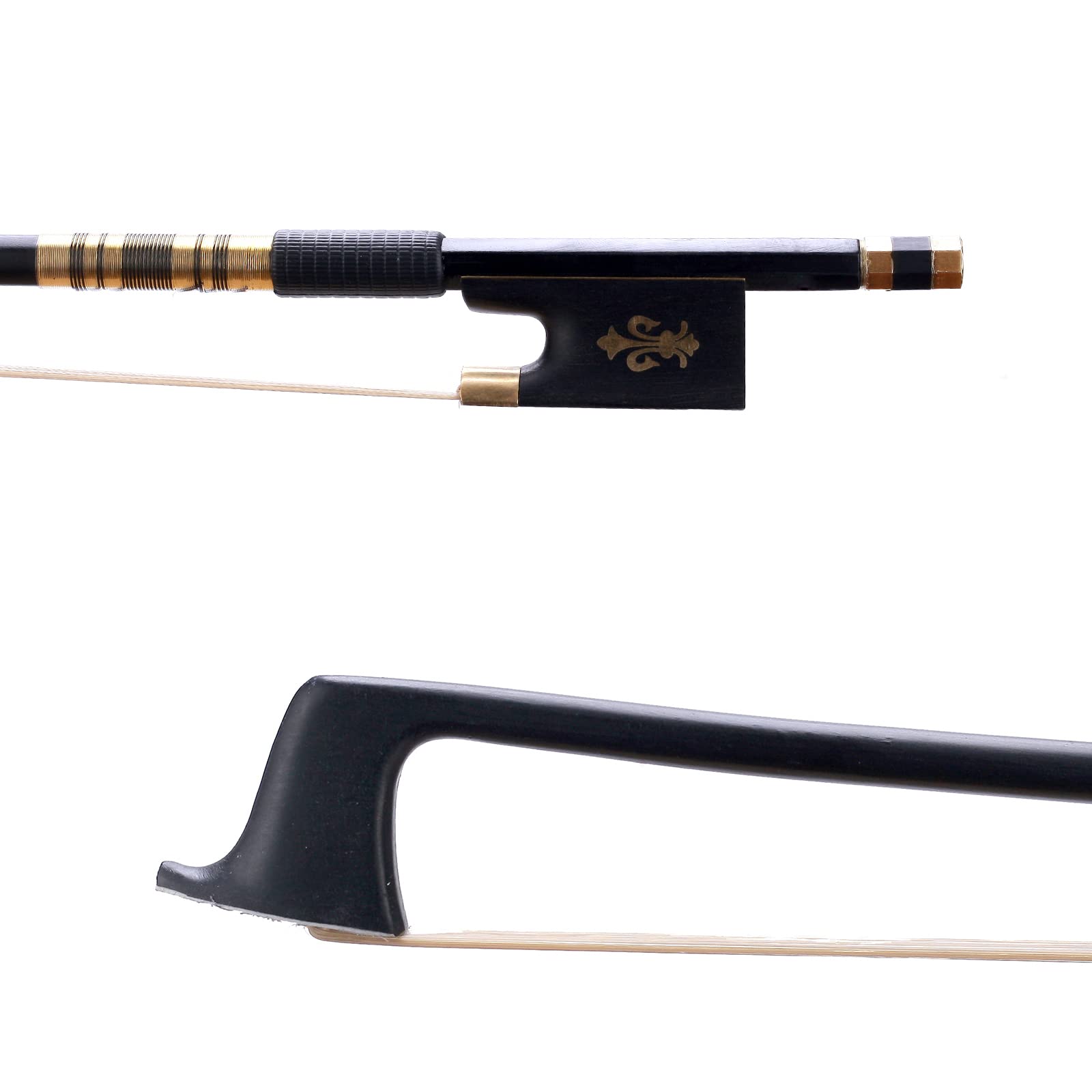 AMZZ 4/4 Professional Carbon Fiber Violin Bow - Performance Grade Violin Accessory for Violinists and Fiddlers of All Skill Levels (Carbon Fiber Bow 4/4 Size)