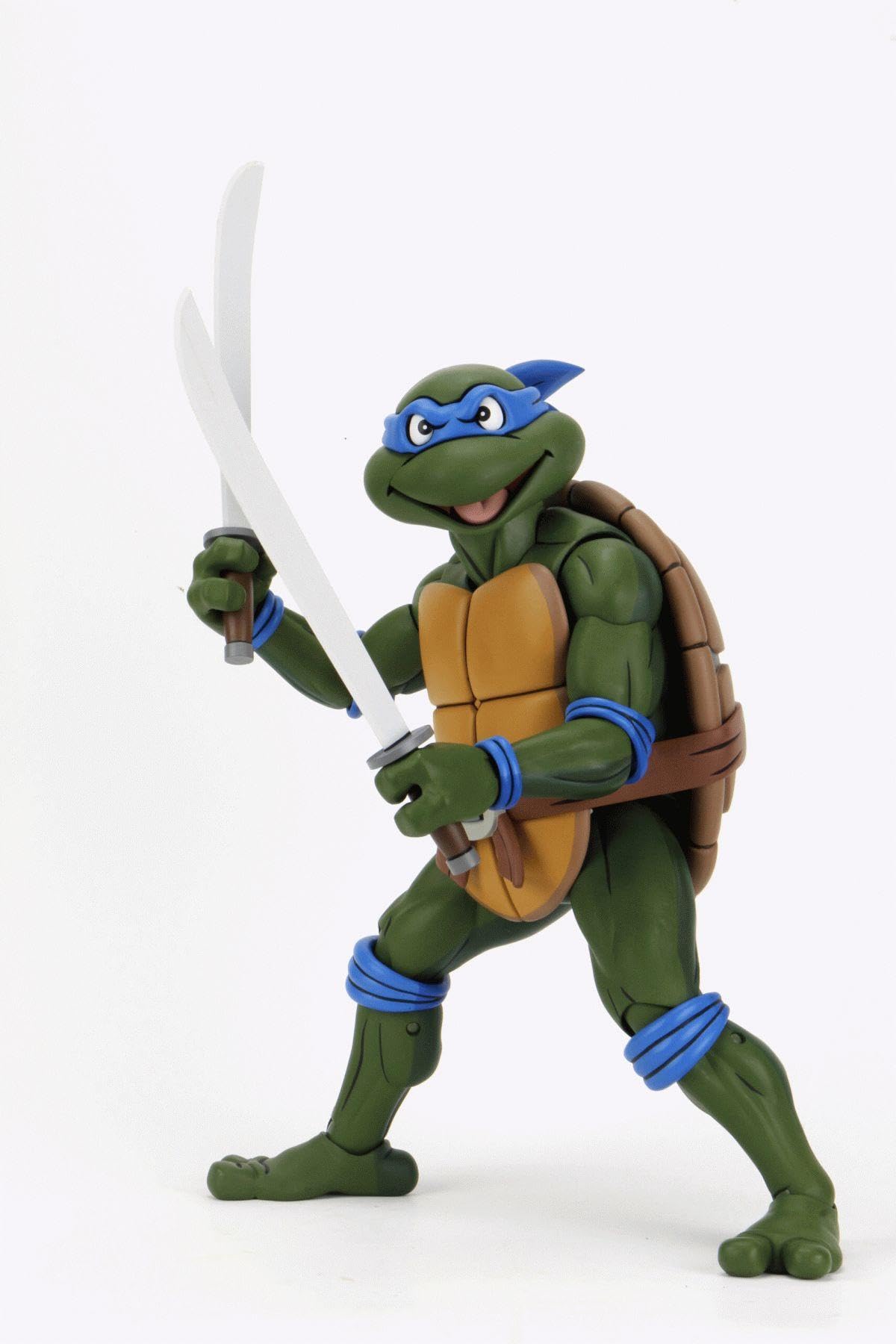 NECA TMNT Cartoon Giant Size Leonardo 1/4 Scale Action Figure