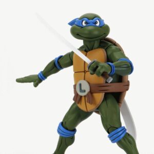 NECA TMNT Cartoon Giant Size Leonardo 1/4 Scale Action Figure