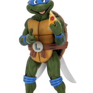 NECA TMNT Cartoon Giant Size Leonardo 1/4 Scale Action Figure