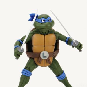 NECA TMNT Cartoon Giant Size Leonardo 1/4 Scale Action Figure