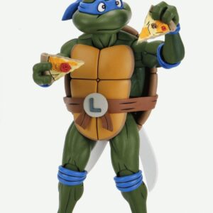 NECA TMNT Cartoon Giant Size Leonardo 1/4 Scale Action Figure