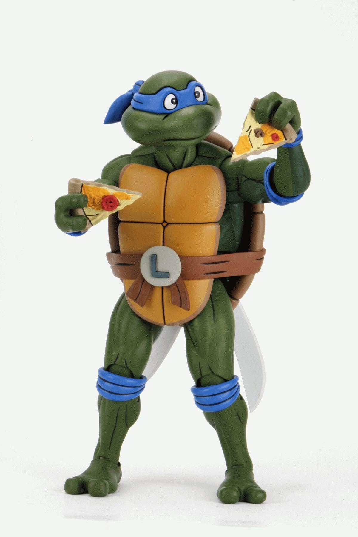 NECA TMNT Cartoon Giant Size Leonardo 1/4 Scale Action Figure