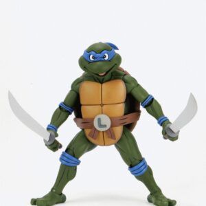 NECA TMNT Cartoon Giant Size Leonardo 1/4 Scale Action Figure