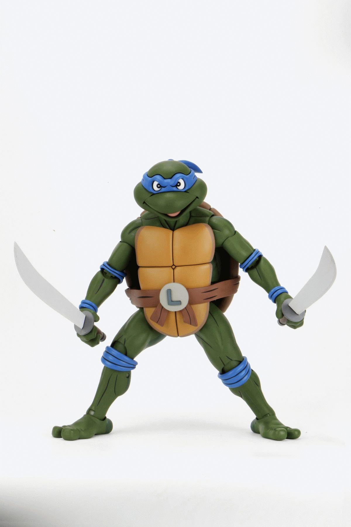 NECA TMNT Cartoon Giant Size Leonardo 1/4 Scale Action Figure