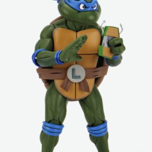 NECA TMNT Cartoon Giant Size Leonardo 1/4 Scale Action Figure